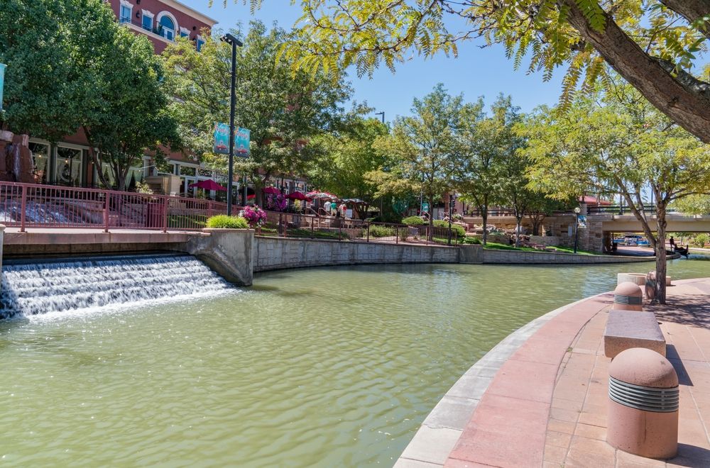 Waters of the Historic Arkansas Riverwalk