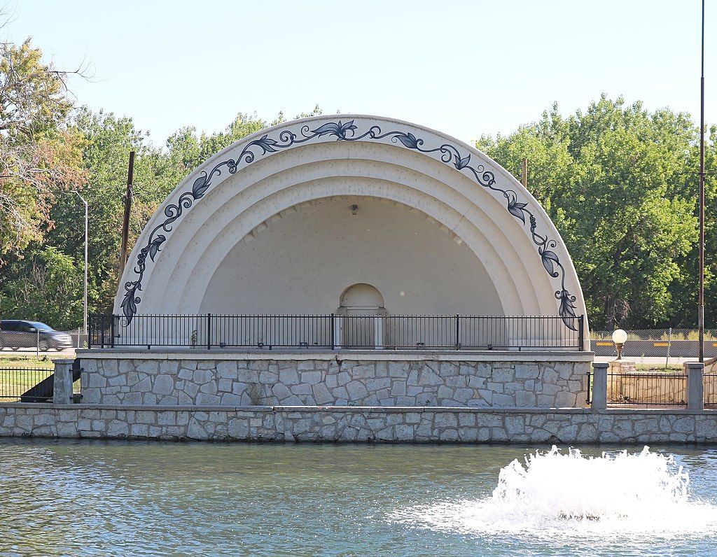 Bandshell at Mineral Palace Park