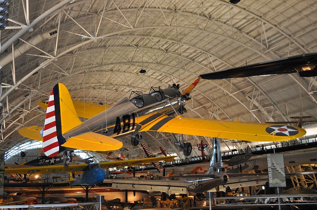 Interior of National Museum of World War II Aviation