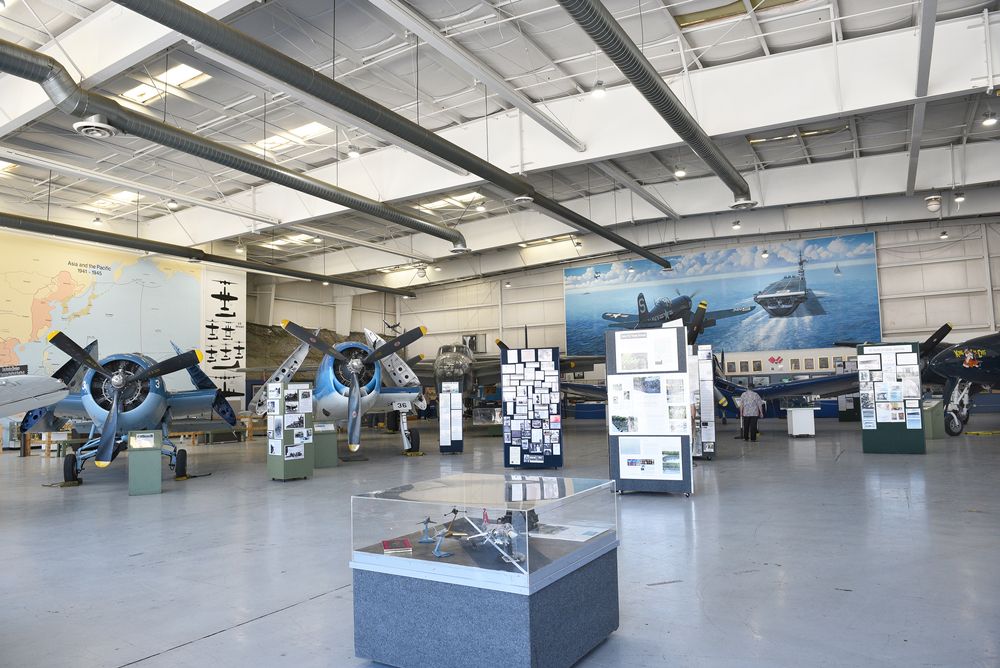 Interior of the Palm Springs Air Museum