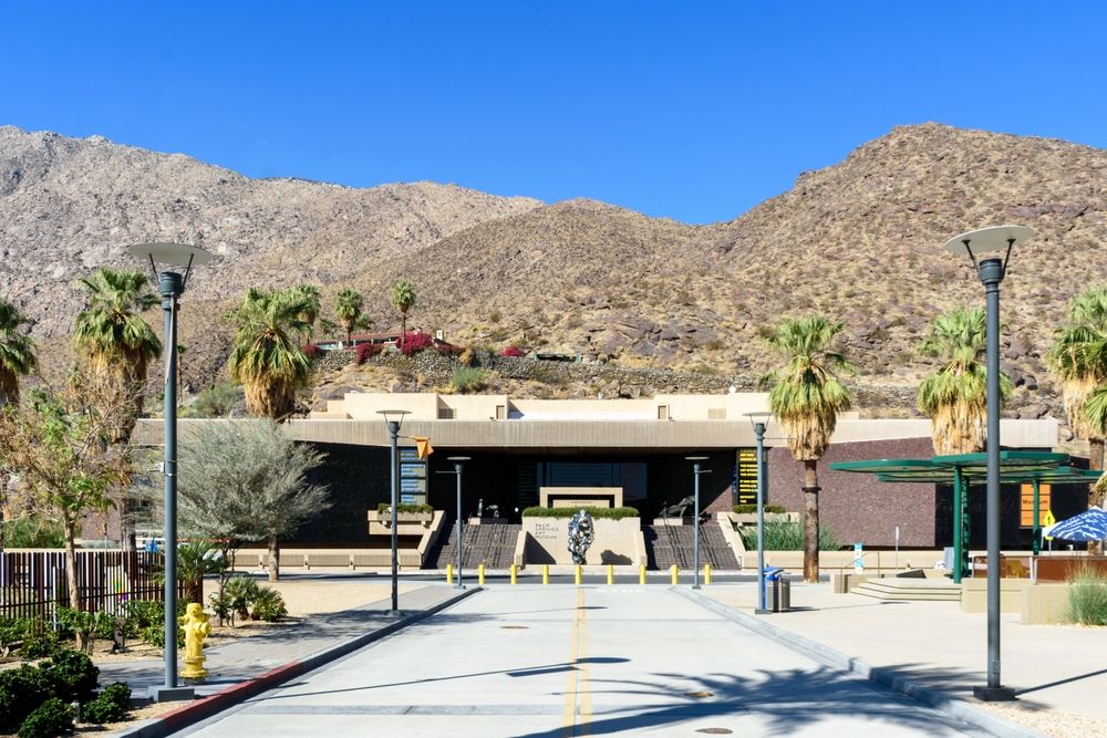 Exterior of Palm Springs Art Museum