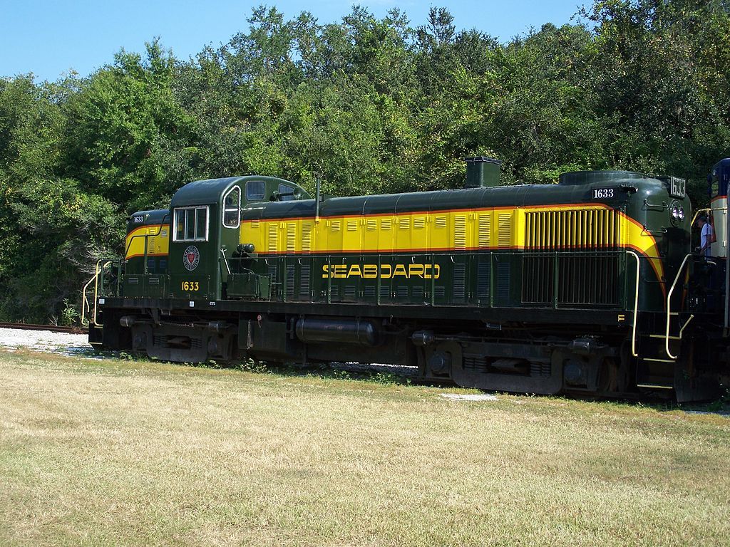 Locomotive at Florida Railroad Museum