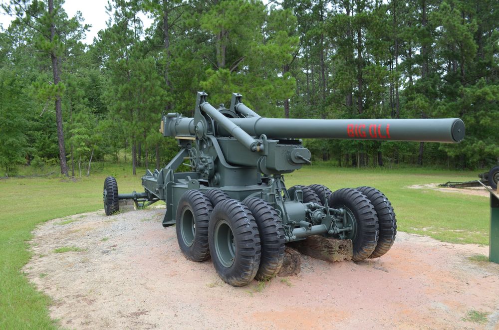 A military vehicle at Georgia Veterans State Park