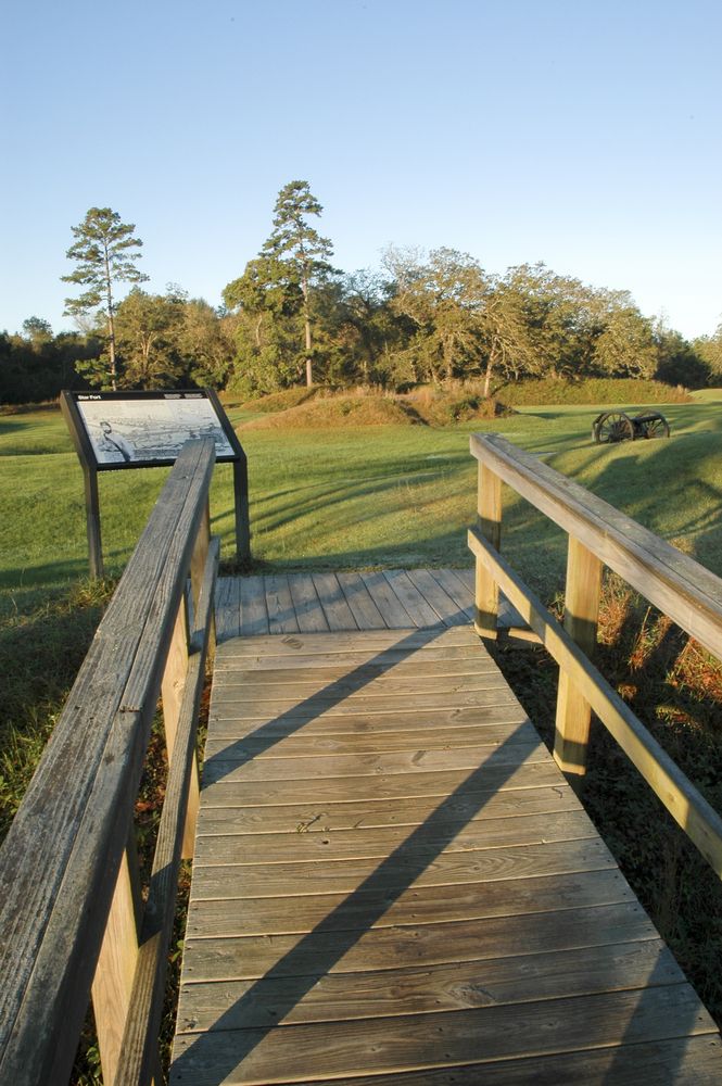 The grounds of National Prisoner of War Museum