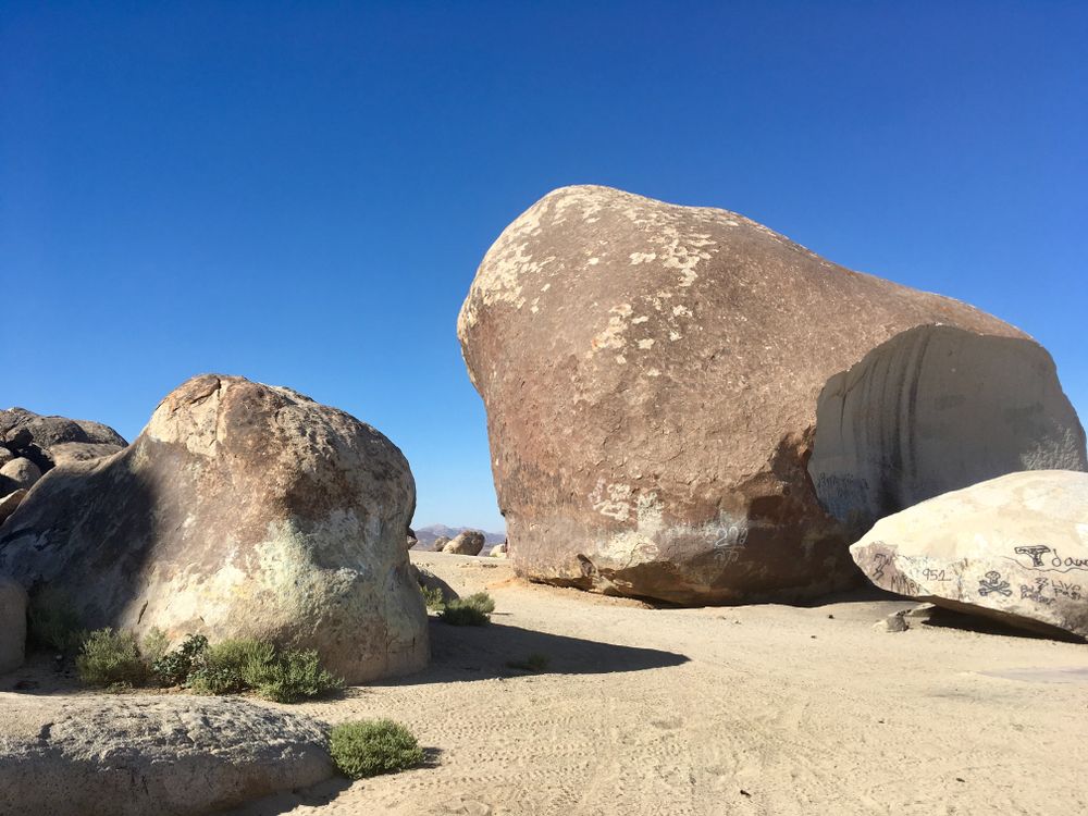 View of Giant Rock