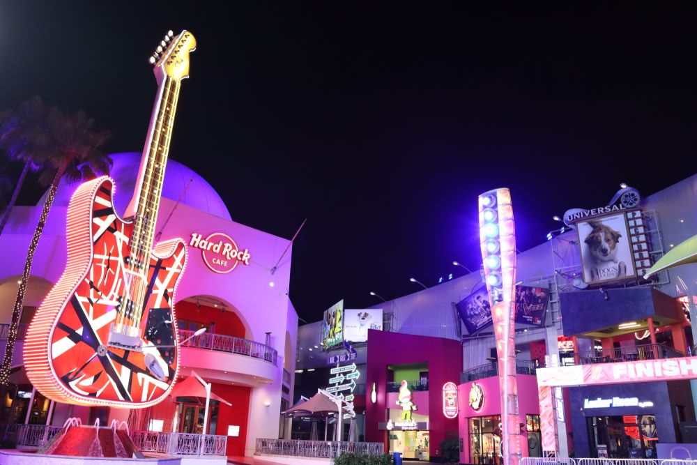 View of Universal CityWalk