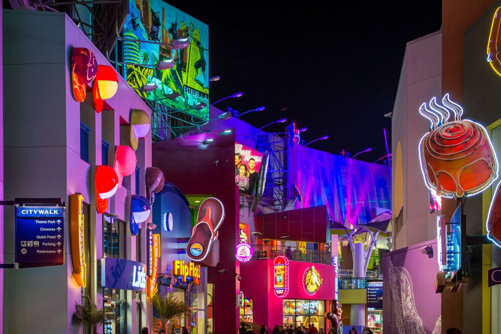 View of Universal CityWalk