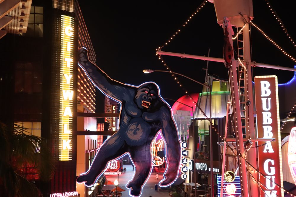 View of Universal CityWalk