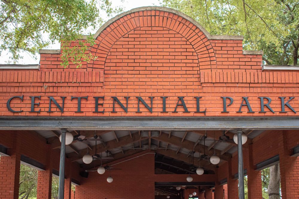 View of Centennial Park