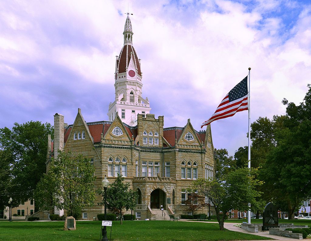 Facade of the Pike County Courthouse