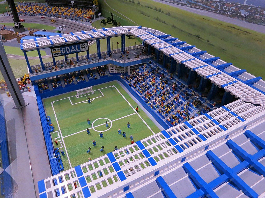 Sporting park model in Legoland Discovery Center