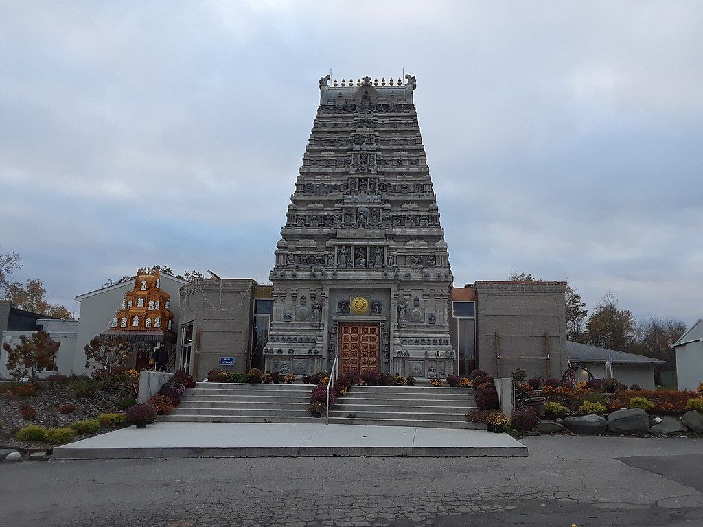 Exterior of The Eternal Mother Temple