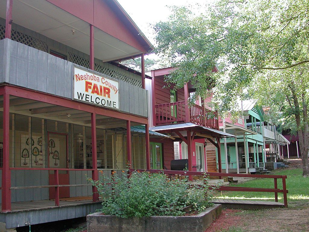Cabins at Neshoba County Fair