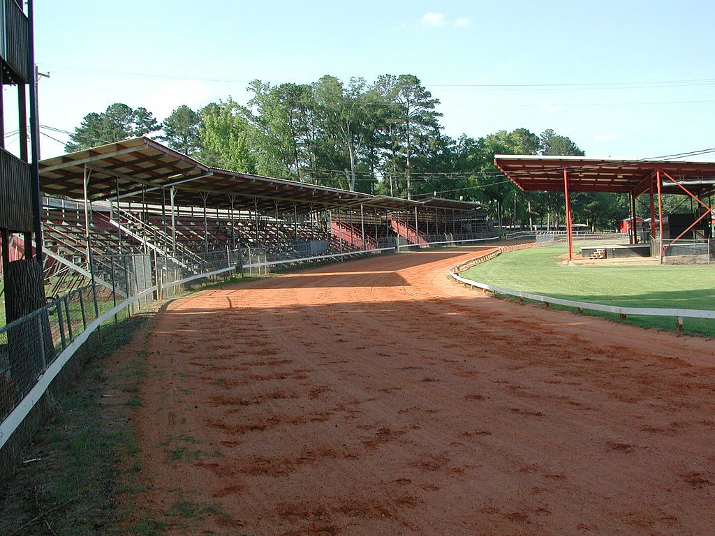A racetrack at Neshoba County Fair