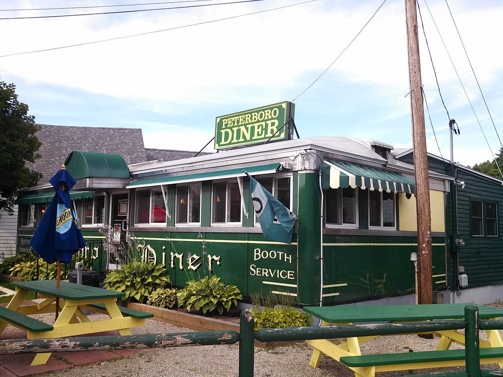 Exterior of Peterboro Diner