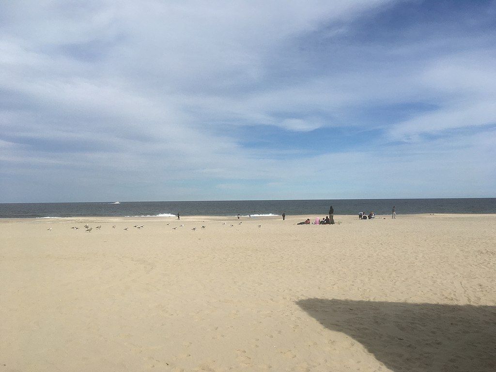 A beach at point pleasant