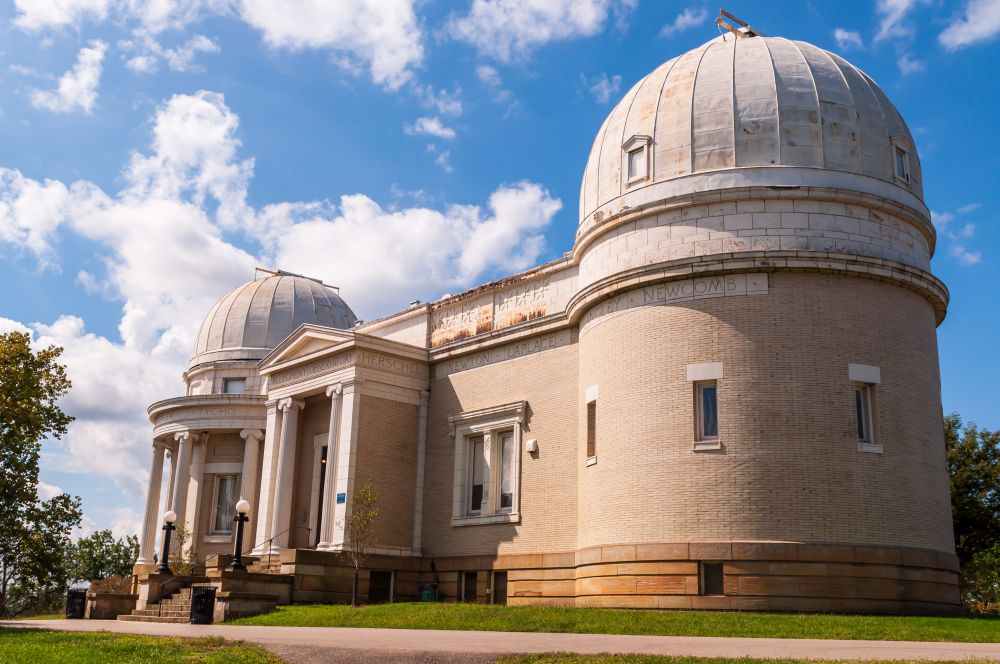 Exterior of the Allegheny Observatory