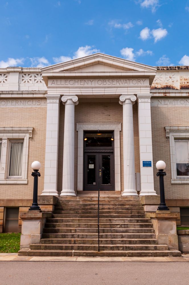 Entrance to the Allegheny Observatory