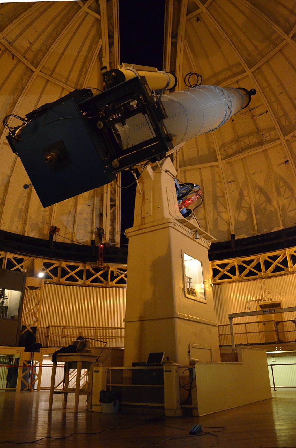 Thaw refractor telescope in the Allegheny Observatory