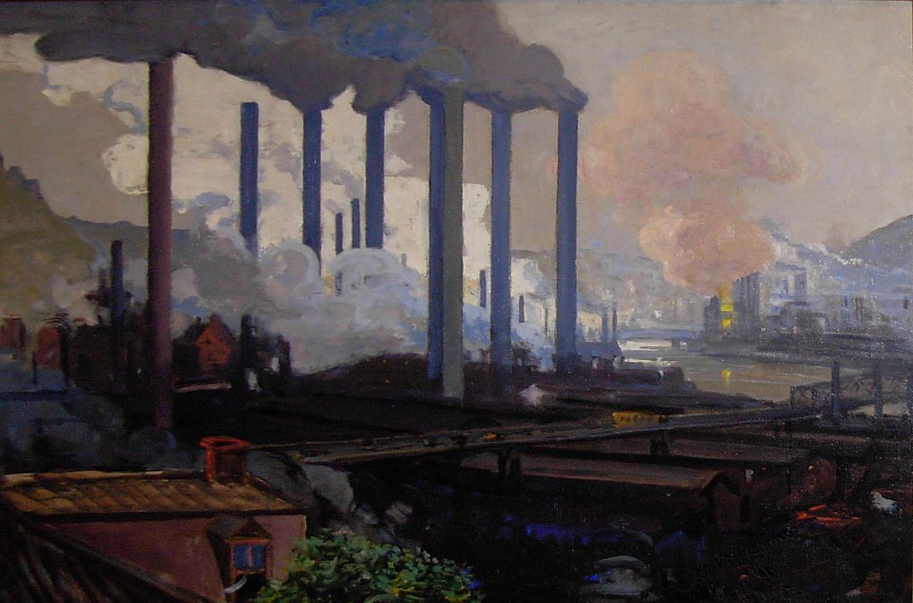 A painting in the Carnegie Museum of Art