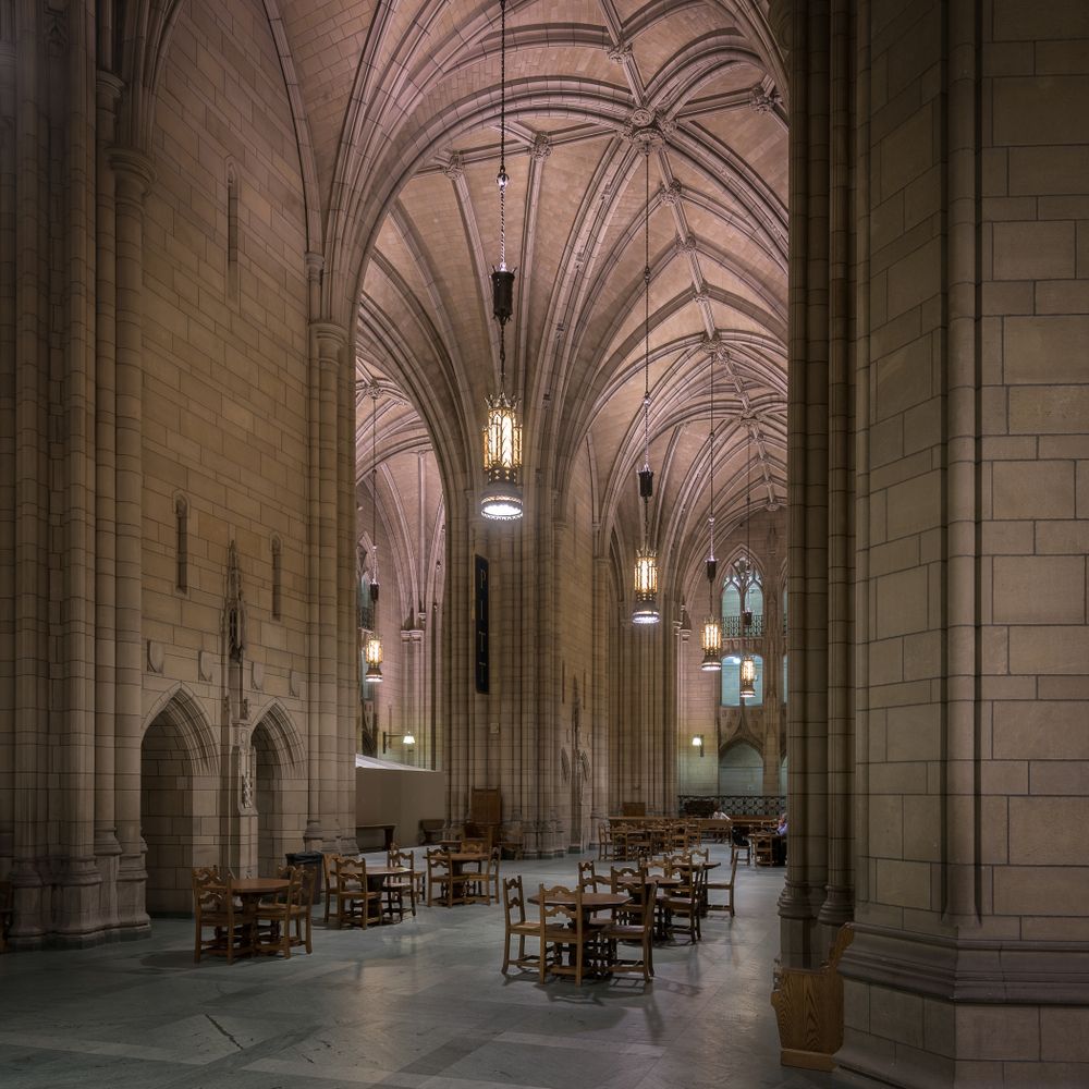 Commons room in the Cathedral of Learning