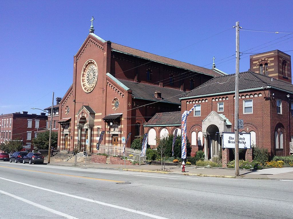 Exterior of Church Brew Works