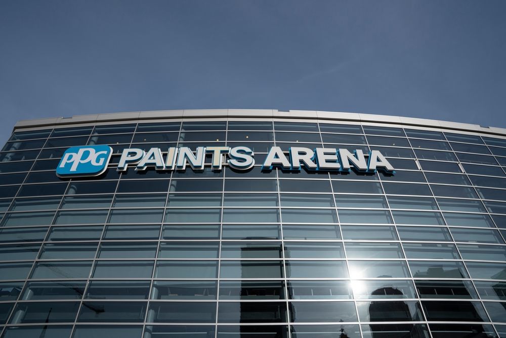 Exterior of PPG Paints Arena
