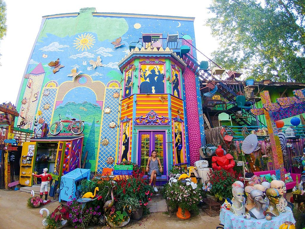 Courtyard of Randyland