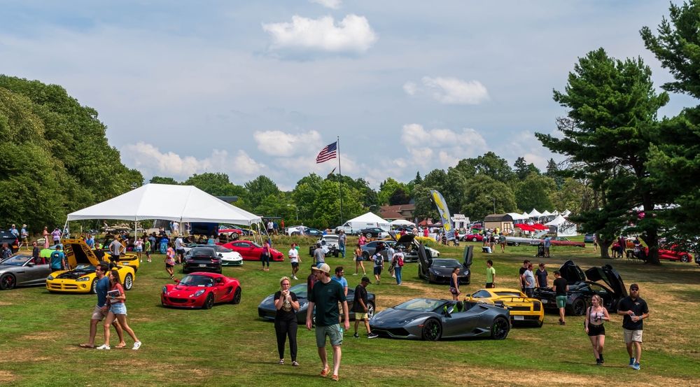 A gran prix event at Schenley Park