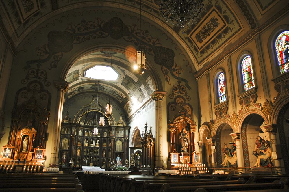 Beautiful interior of St. Anthony’s Chapel