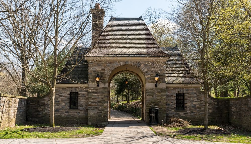 Entrance gate of The Frick Pittsburgh