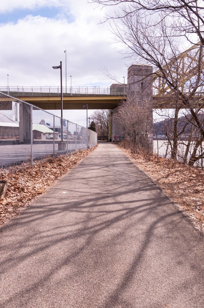 A part of the Three Rivers Heritage Trail
