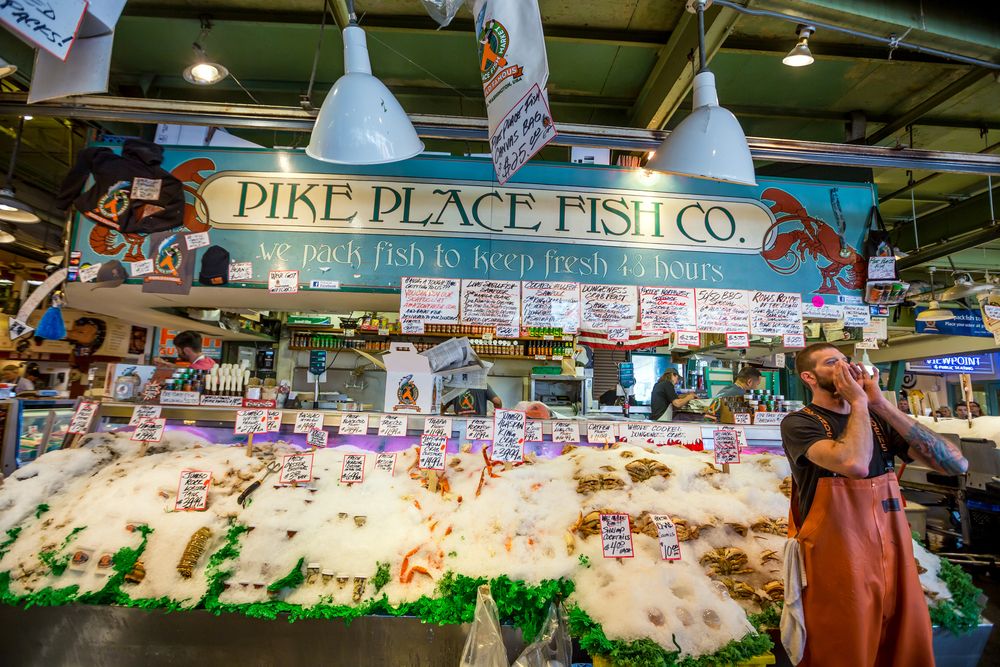 The store of Pike Place Fish