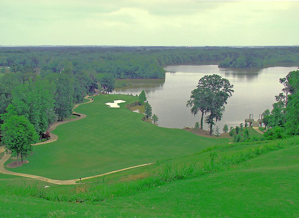 Aerial view of the Capitol Hill golf course