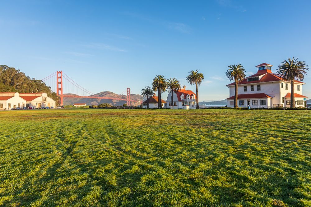 The grounds of Presidio