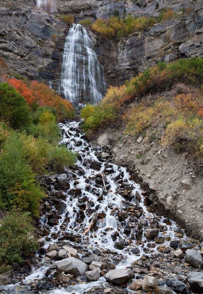 Downstream of Bridal Veil Falls