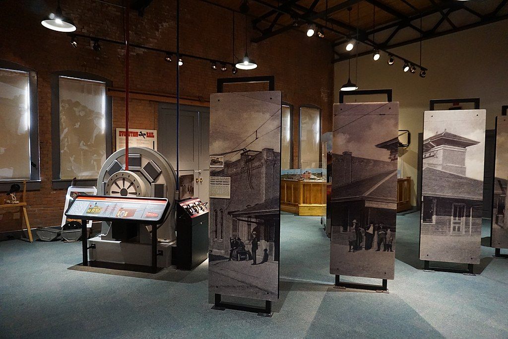 Interior of the Interurban Railway Museum