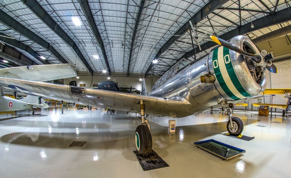 Aircrafts in Lone Star Flight Museum