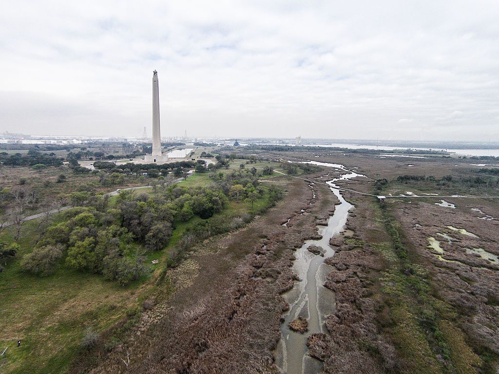 Landscape of San Jacinto Battleground State Historic Site