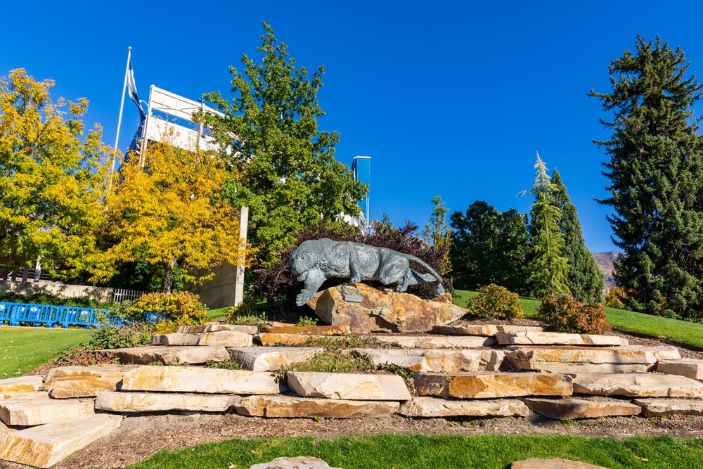 Sculpture at Brigham Young University