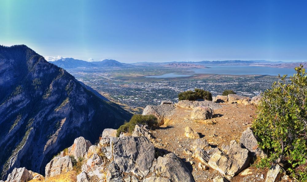 Scenic view from Kyhv Peak