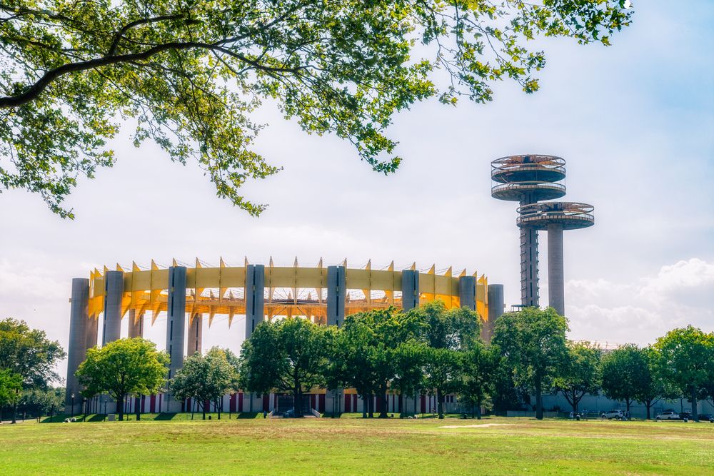 The grounds of Flushing Meadows-Corona Park