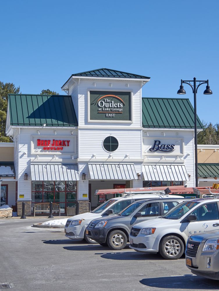 Entrance to the Factory Outlets at Lake George