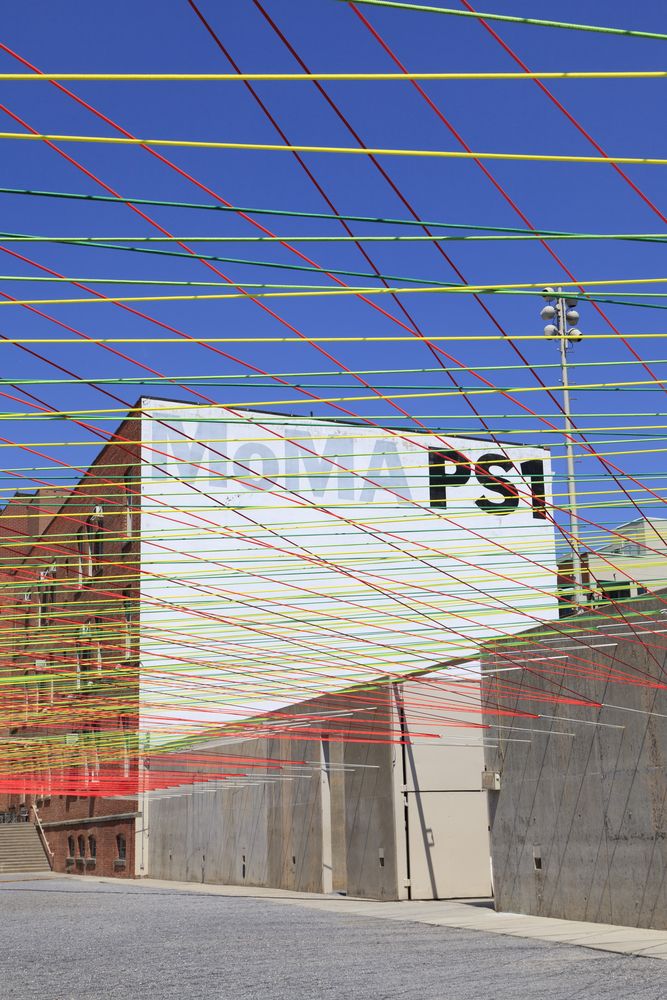 Building sign of MoMA PS1