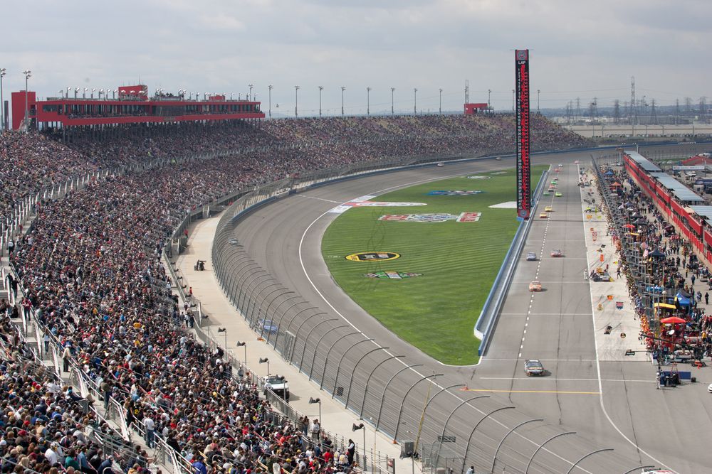 Aerial View of Auto Club Speedway