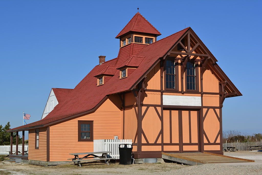 Exterior of the Indian River Life-Saving Station