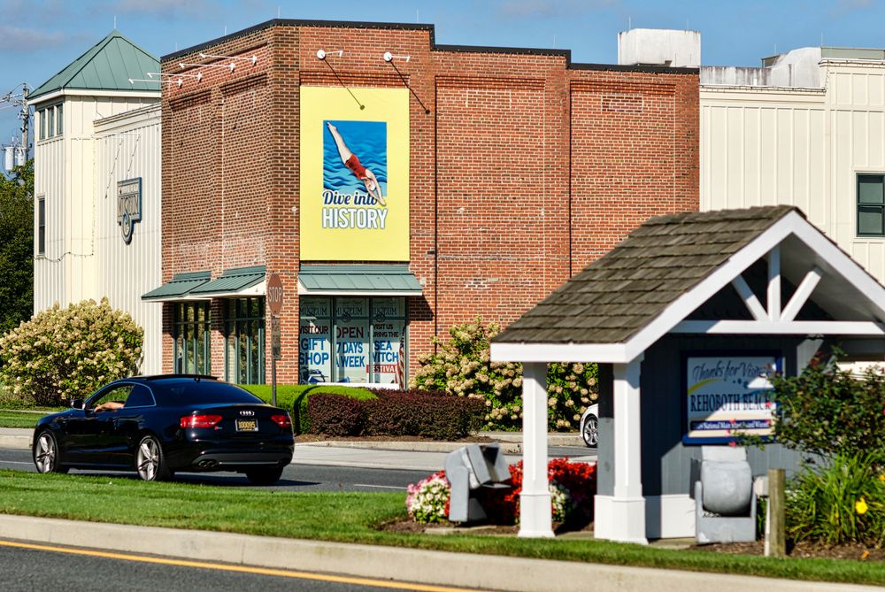 Exterior of the Rehoboth Beach Museum