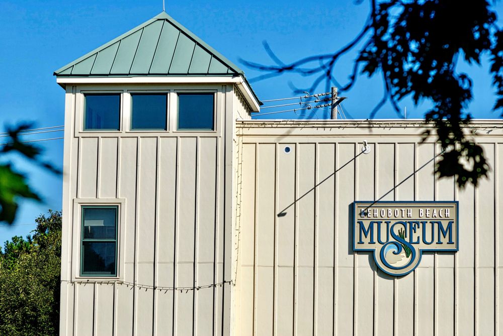 Building sign of the Rehoboth Beach Museum