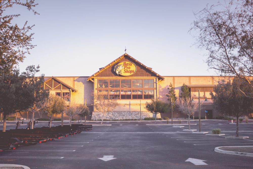 Exterior of Bass Pro Shops