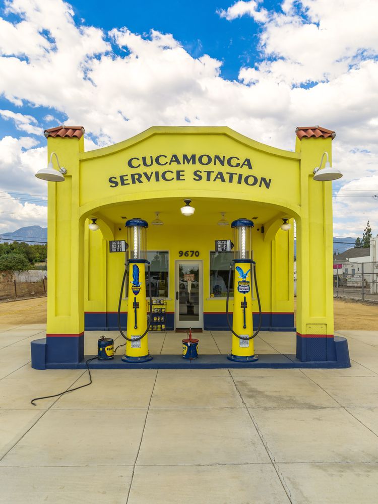Exterior of The Cucamonga Service Station